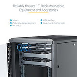StarTech.com 15U Enterprise-Grade Server Rack Cabinet, 19in Enclosed 4