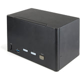 StarTech.com 2 Port Quad Monitor DisplayPort KVM Switch 4K 60Hz