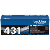 Cartouche de toner noir rendement standard Brother TN431BK