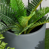 Set of 3 Outdoor Planter Set, 13/11.5/9 in