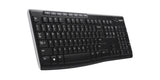 Logitech K270 Wireless Keyboard - 2.4GHz RF