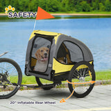 Dog Bike Trailer with Hitch Coupler, Quick Release Wheels