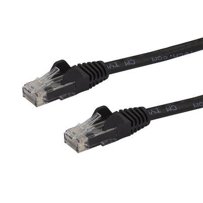 StarTech.com 100ft CAT6 Ethernet Cable - Black CAT 6 Gigabit Ethernet