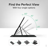 Support d'ordinateur portable repliable Plugable Technologies avec 4 angles ajustables f
