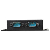 StarTech.com 2 Port Industrial Wall Mountable USB to Serial Adapter Hu
