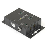 StarTech.com 2 Port Industrial Wall Mountable USB to Serial Adapter Hu