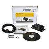 StarTech.com 2 Port Industrial Wall Mountable USB to Serial Adapter Hu