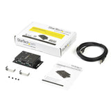 StarTech.com 2 Port Industrial Wall Mountable USB to Serial Adapter Hu