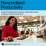 HP 725 Wireless Keyboard and Mouse Combo, Rechargeable