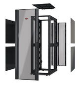 APC NetShelter SX 48U Freestanding Rack Cabinet Black