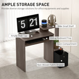 Computer Desk with Sliding Keyboard Tray Storage Drawer Shelf Home Office Workstation