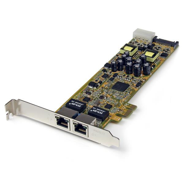 StarTech.com Carte réseau Ethernet Gigabit à double port PCI Express PCIe