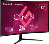 Écran de jeu incurvé QHD ViewSonic VX3218C-2K de 32 po
