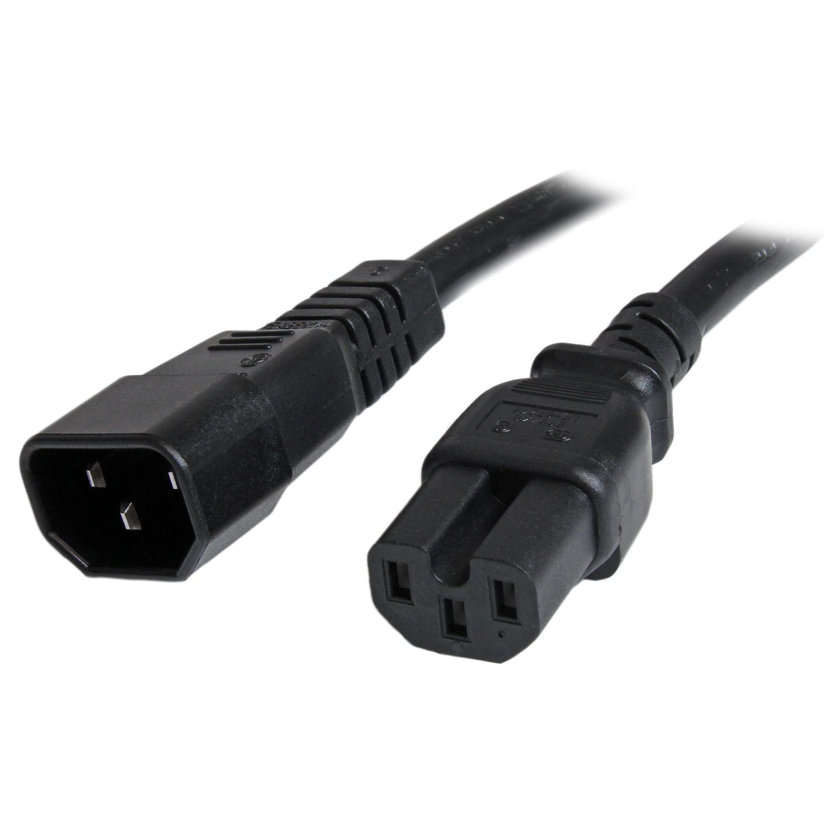 6FT C14 to C15 AWG Computer Power Cord