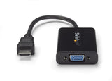 StarTech.com HDMI to VGA Video Adapter Converter with Audio for Deskto