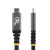 Câble USB4 StarTech.com 5 pi (1,5 m), 80 Gbps, certifié USB-IF USB-C