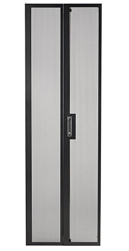 APC AR712400 Perforated Split Rear Door 42U