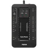 EC750G 750VA Compact 120V 5-15P Standby 12OUT 5-15R 5FT Cord RJ11