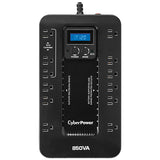 EC850LCD 850VA Compact 120V 5-15P Standby 12OUT 5-15R 5FT Cord
