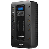EC850LCD 850VA Compact 120V 5-15P Standby 12OUT 5-15R 5FT Cord