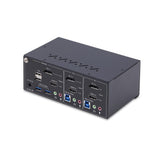 Commutateur KVM StarTech.com DisplayPort et HDMI Dual-Monitor 2 ports, 4K 6