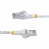 Câble Ethernet CAT8 blanc StarTech.com 40 pi, RJ45 antirefoulement, 25G/40G, 2