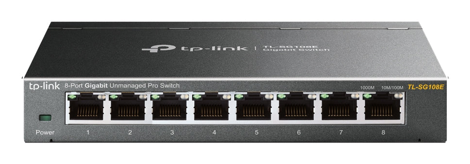 COMMUTATEUR INTELLIGENT FACILE 8 PORTS GB GESTION WEB 10/100/1000 RJ45