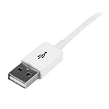 StarTech.com 3m White USB 2.0 Extension Cable Cord - A to A - USB Male