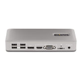 StarTech.com Dual-Monitor USB-C Docking Station, DisplayPort & HDMI or