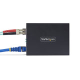 StarTech.com Single-Mode (SM) LC Fiber Media Converter for 10/100/1000