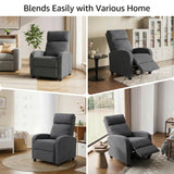 Fauteuil inclinable en tissu