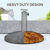 Patio Umbrella Base, 26 lbs Concrete Heavy Duty Umbrella Stand