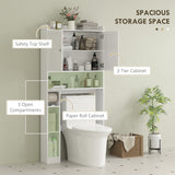 Farmhouse Over the Toilet Cabinet with Barn Doors, Over the Toilet Storage Cabinet with Adjustable Shelf