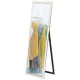 Floor Standing Mirror, Leaning or Wall Mirror with Frame for Bedroom