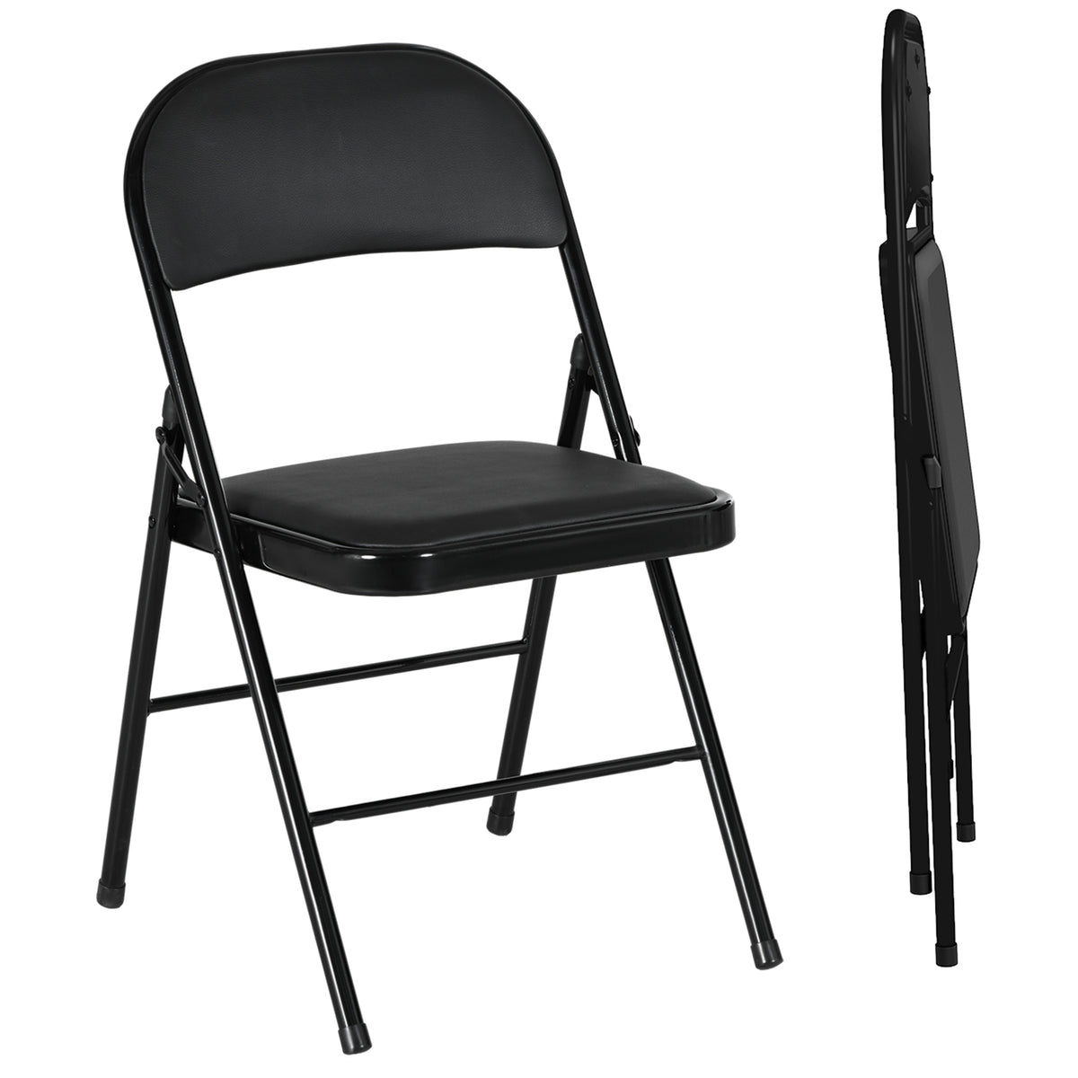 Ensemble 2 Chaises Métal Pliables
