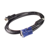 APC AP5253 KVM Cable USB/VGA 1.8m Black