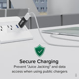 Plugable Technologies USB Data Blocker (5-Pack) Prévenir l'Hacking de Périphérique