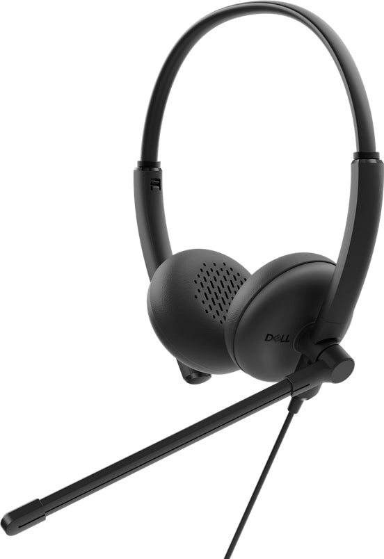 DELL WH125 Headset Wired Head-band Office/Call center USB Type-A Black
