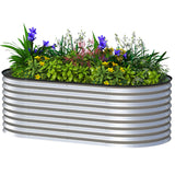 5 x 2.5 x 2 ft Galvanized Raised Garden Bed