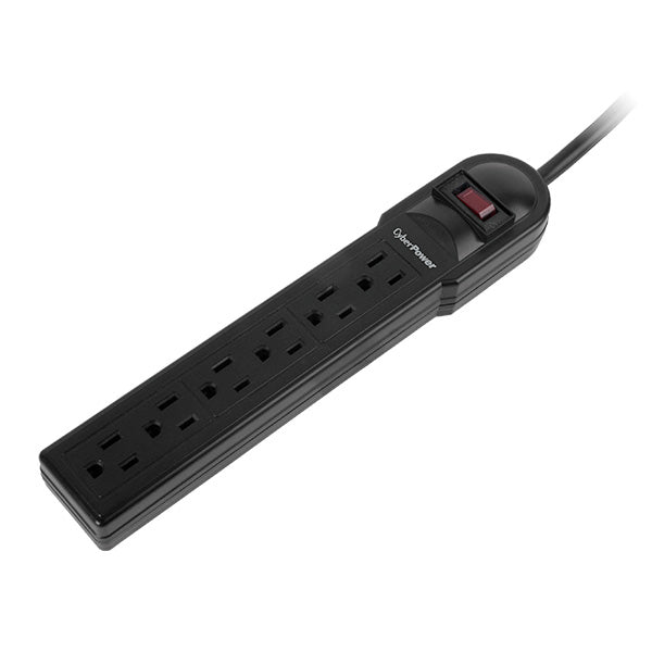 CSB6012 6OUT Surge Protector 1500J EMI/RFI 75K CEG 12FT Cord