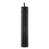 CSB706 7OUT Surge Protector 500J EMI/RFI 125K CEG 6FT Cord