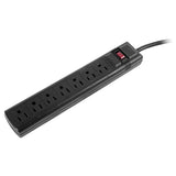CSB706 7OUT Surge Protector 500J EMI/RFI 125K CEG 6FT Cord