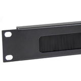 StarTech.com 1U High-density Brush Strip Cable Management Panel, Sturd