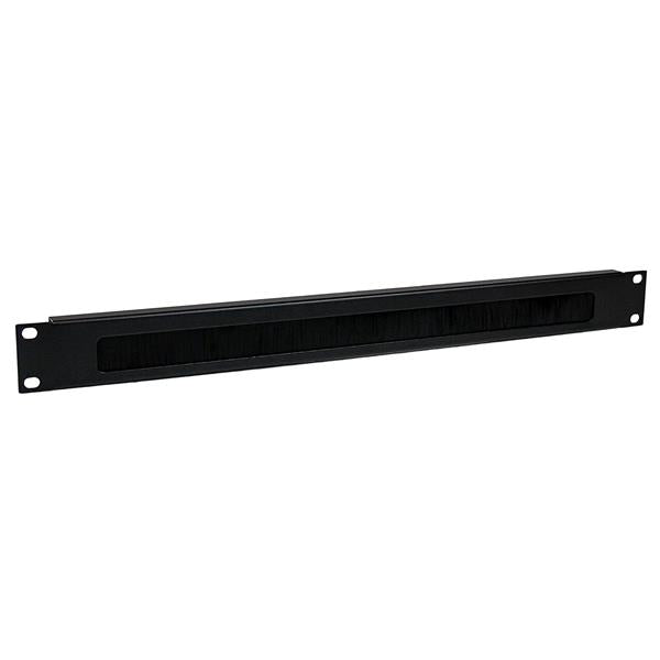 StarTech.com 1U High-density Brush Strip Cable Management Panel, Sturd