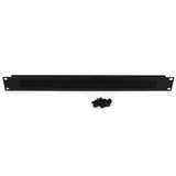 StarTech.com 1U High-density Brush Strip Cable Management Panel, Sturd