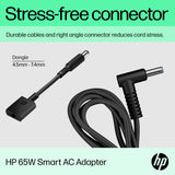 Adaptateur CA intelligent 65 W Dell HP pour ordinateurs portables professionnels
