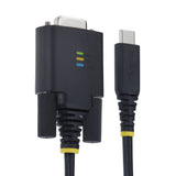 CÂBLE ADAPTATEUR USB-C SÉRIE 6,6 PI - FTDI TYPE-C VERS DB9 RS232