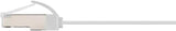 Monoprice Cat6A Ethernet Patch Cable - Slim Flat U/FTP 30AWG Molded Bo