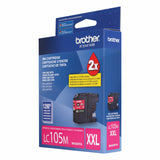 Brother LC-105MS Magenta Ink Cartridge - Super High Yield