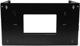 StarTech.com WALLSHELF4U Wall-Mount Server Rack, Solid Steel, Adjustab